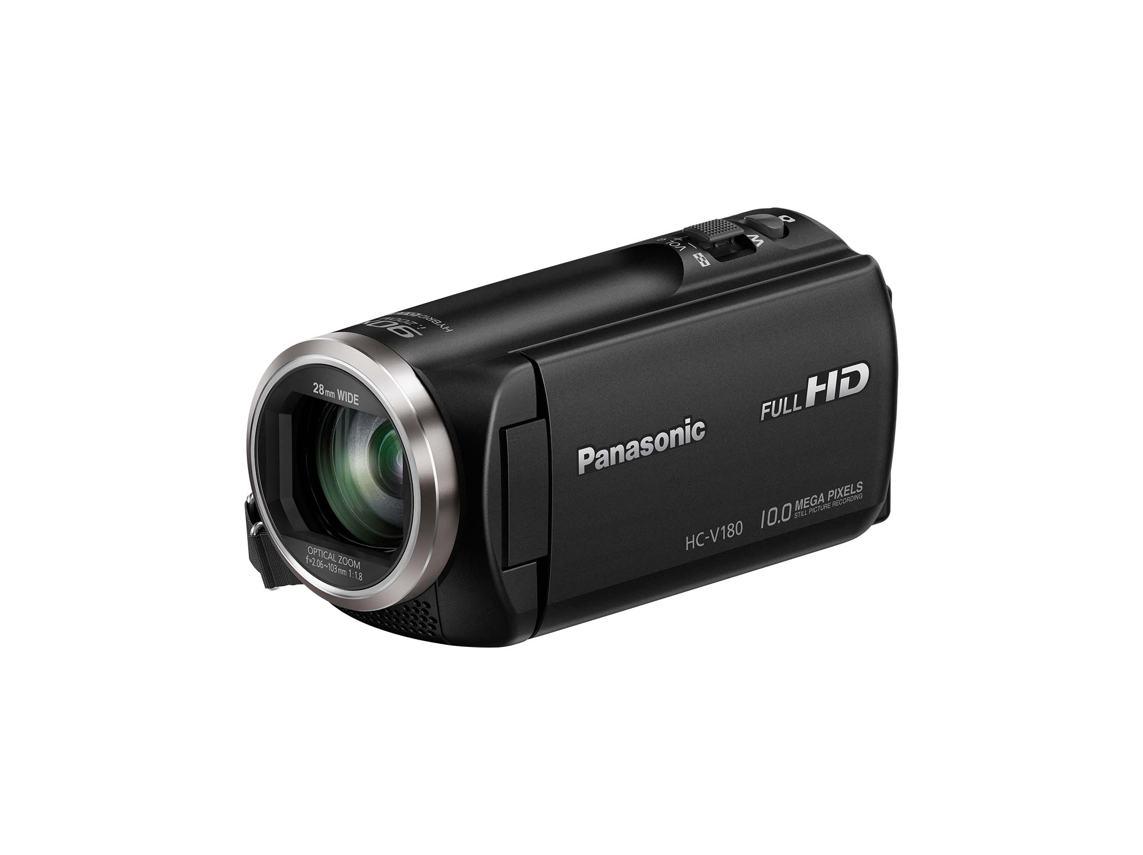 PANASONIC HC-V180 Zwart | MediaMarkt