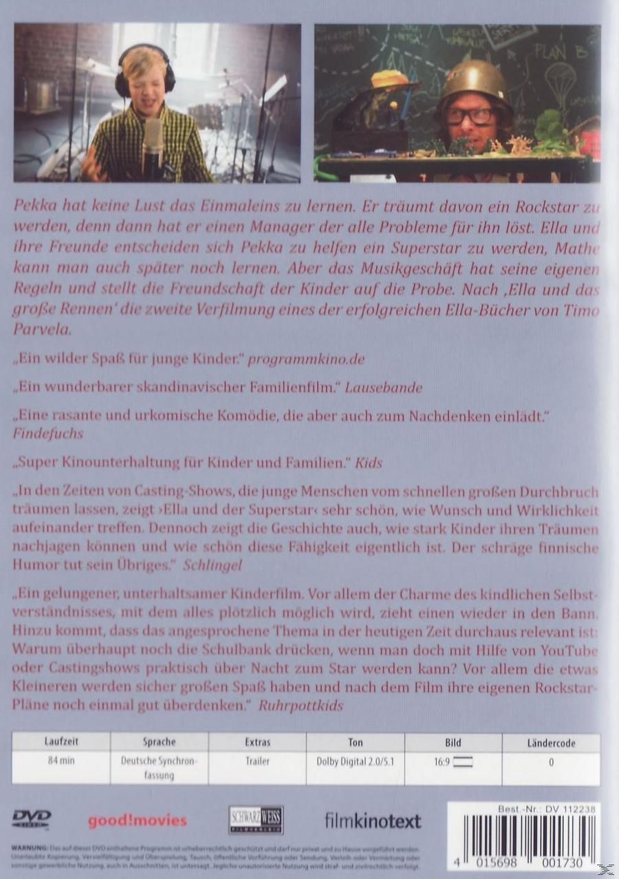 DVD-Cover mit Text und Bildern über einen Film.