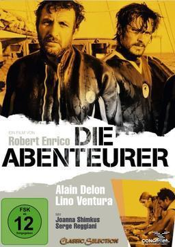 Albumcover für den Film Die Abenteuer. Es zeigt zwei Männer mit Text davor.