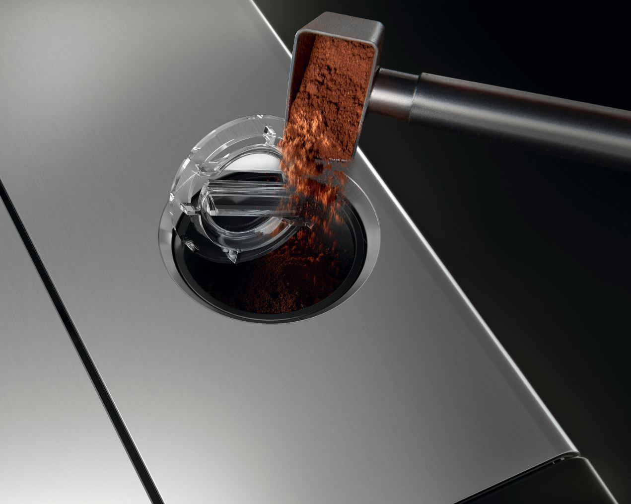 SAECO HD8917/01 Incanto Kaffeevollautomat Edelstahl/Schwarz