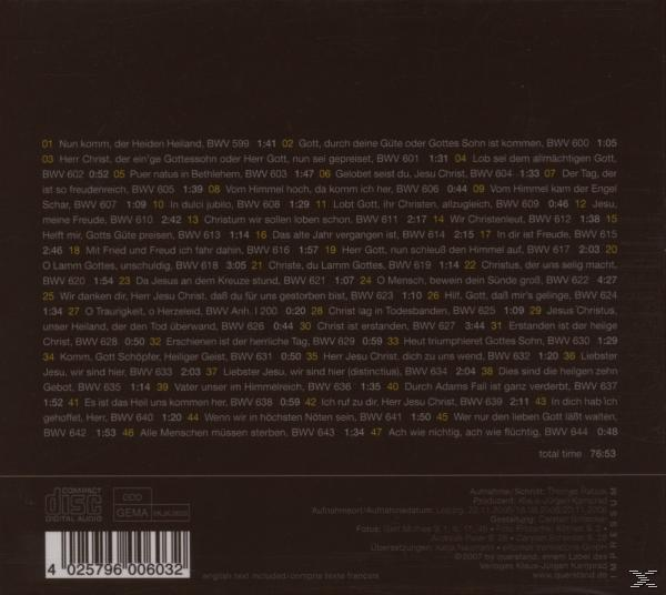 Böhme Ullrich - Orgelbüchlein  - (CD)