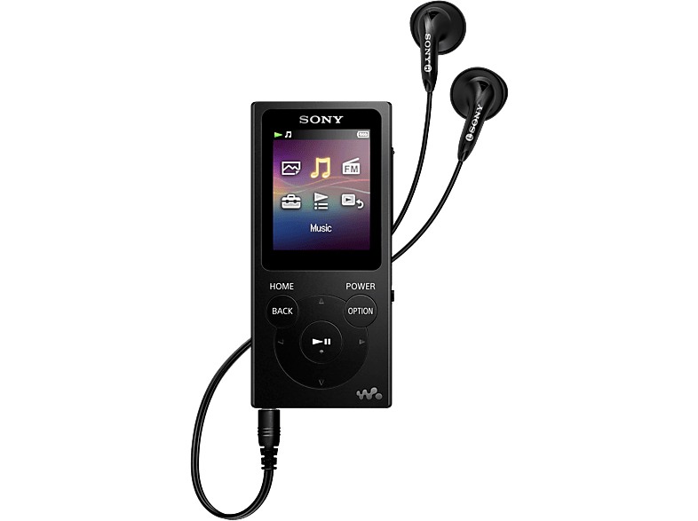 Sony Mp3-speler 8 Gb Zwart (nwe394b.cew)