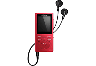 SONY Walkman® NWE394R 8GB mit UKW Tuner, rot