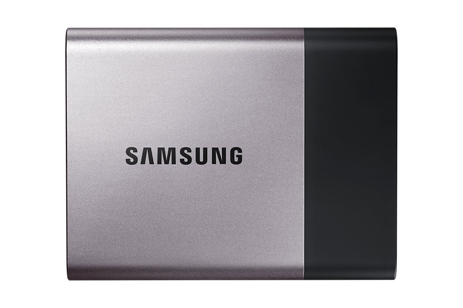SAMSUNG SSD Festplatte extern Portable T3 250GB, USB 3.0 (MU-PT250B)