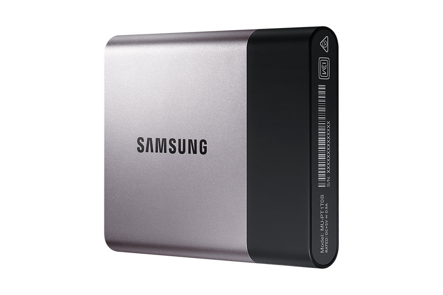 SAMSUNG SSD Festplatte extern Portable T3 250GB, USB 3.0 (MU-PT250B)