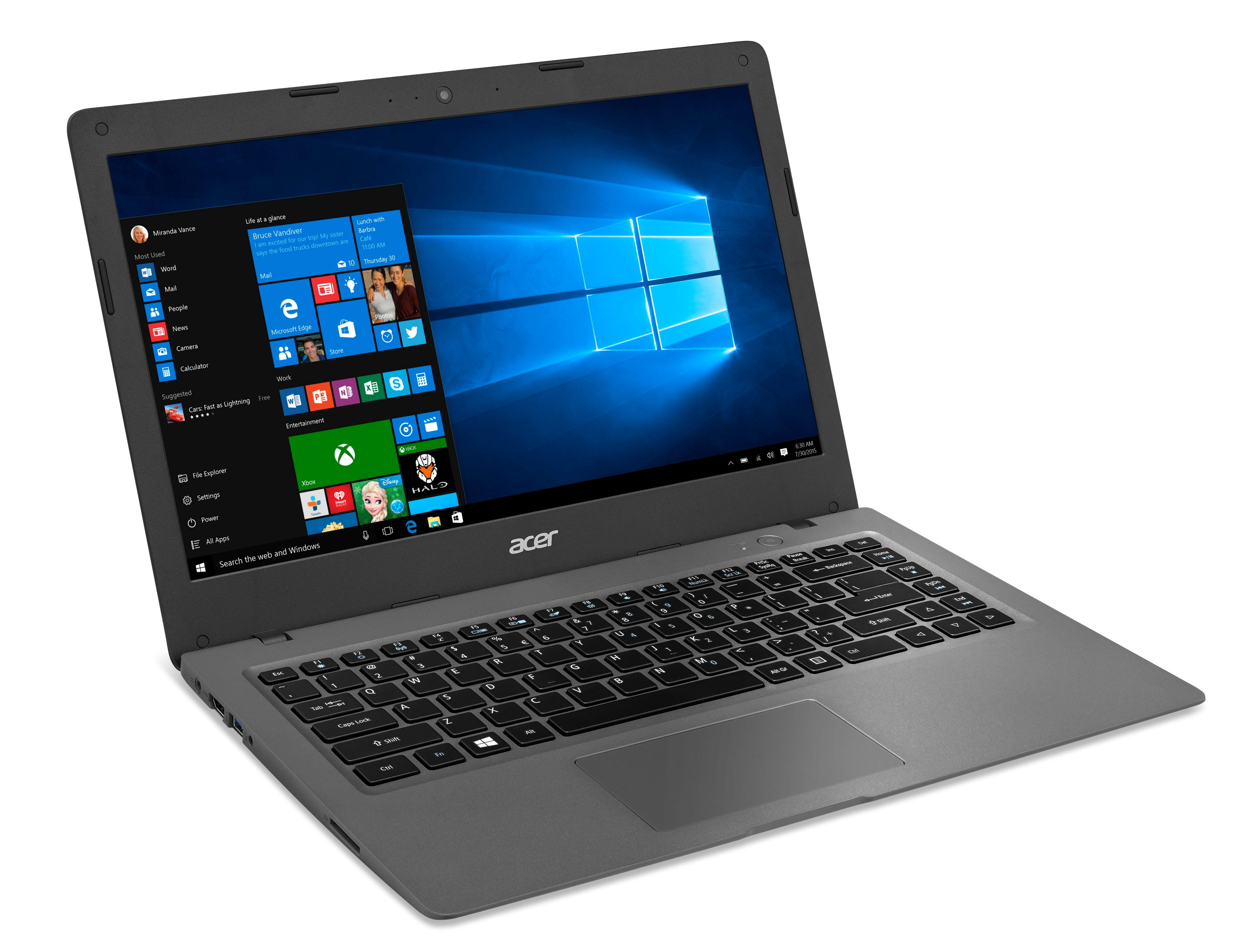 ACER Aspire One Cloudbook 14 Zoll AO1-431-C28S (NX.SHGEG.003) Notebook, 14 Zoll, Intel® Celeron® Prozessor N3050
(2M Cache, bis zu 2.16 GHz), 2 GB, 32 GB eMMC