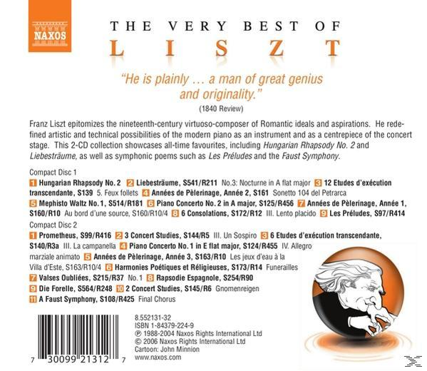VARIOUS - Best Of Liszt,The Very  - (CD)