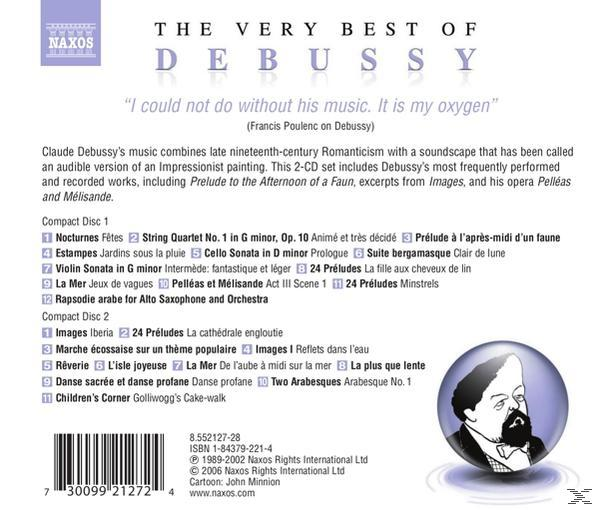VARIOUS - Best Of Debussy,Very  - (CD)