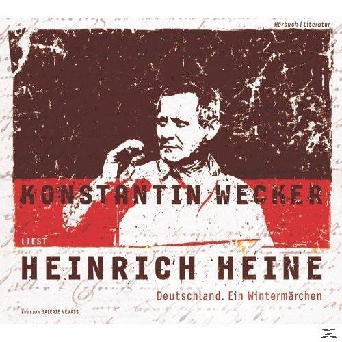 Konstantin Wecker - Heinrich Heine-Deutschland.Ein Wintermärchen  - (CD)