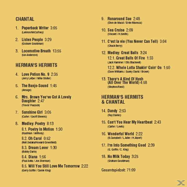 Herman's Hermits - Live In Germany  - (CD)