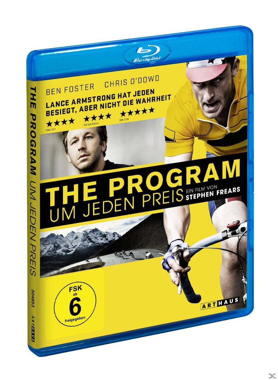 Blu-ray-Cover von 'The Program', einem Film über Lance Armstrong. Mit Ben Foster und Chris O'Dowd.