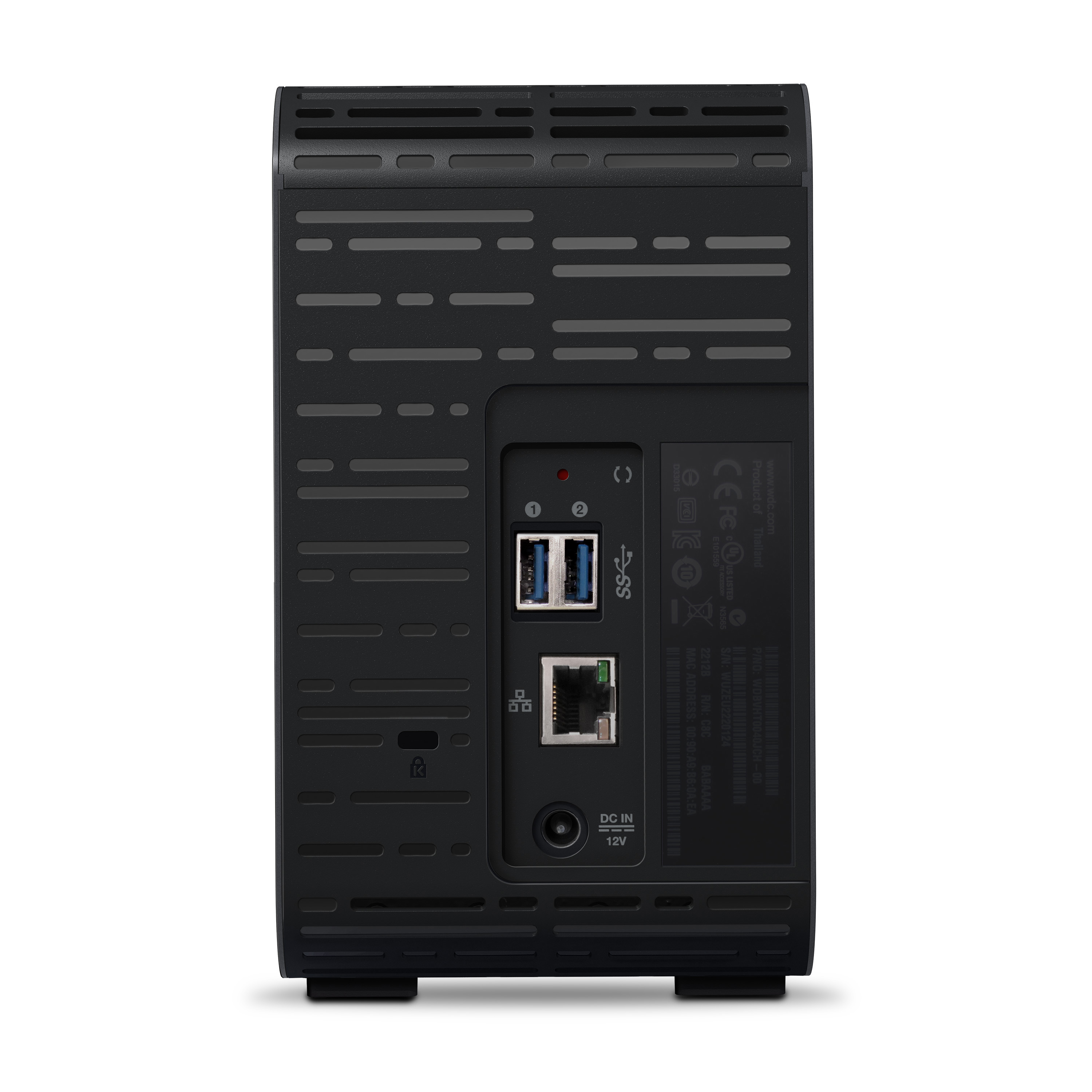 WD My Cloud™ EX2 Ultra NAS Speicher, 6 TB, NAS 3,5 Zoll Anzahl Festplattenschächte: 2 Anthrazit}