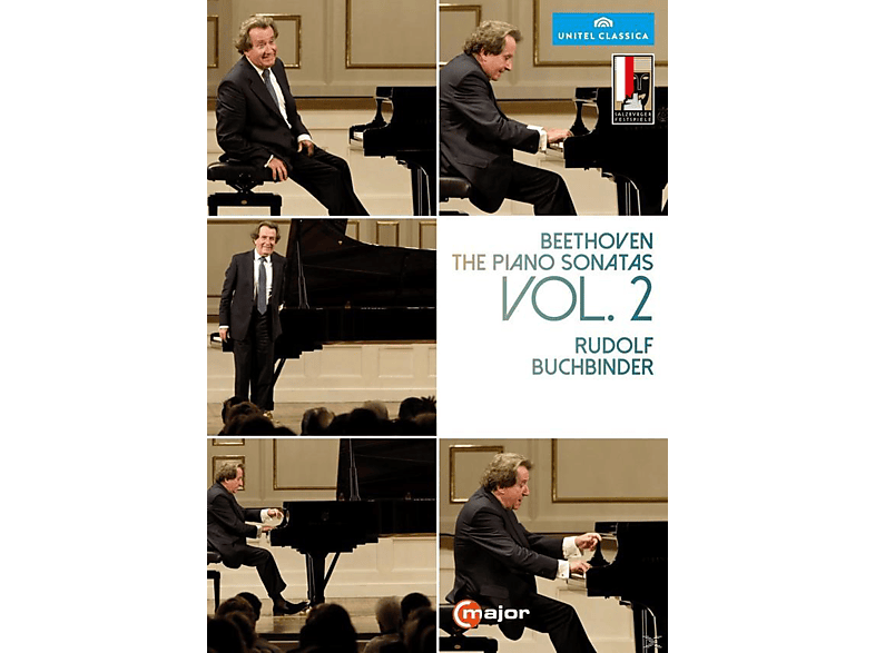 Buchbinder - (DVD) - Rudolf Vol.2 Klaviersonaten