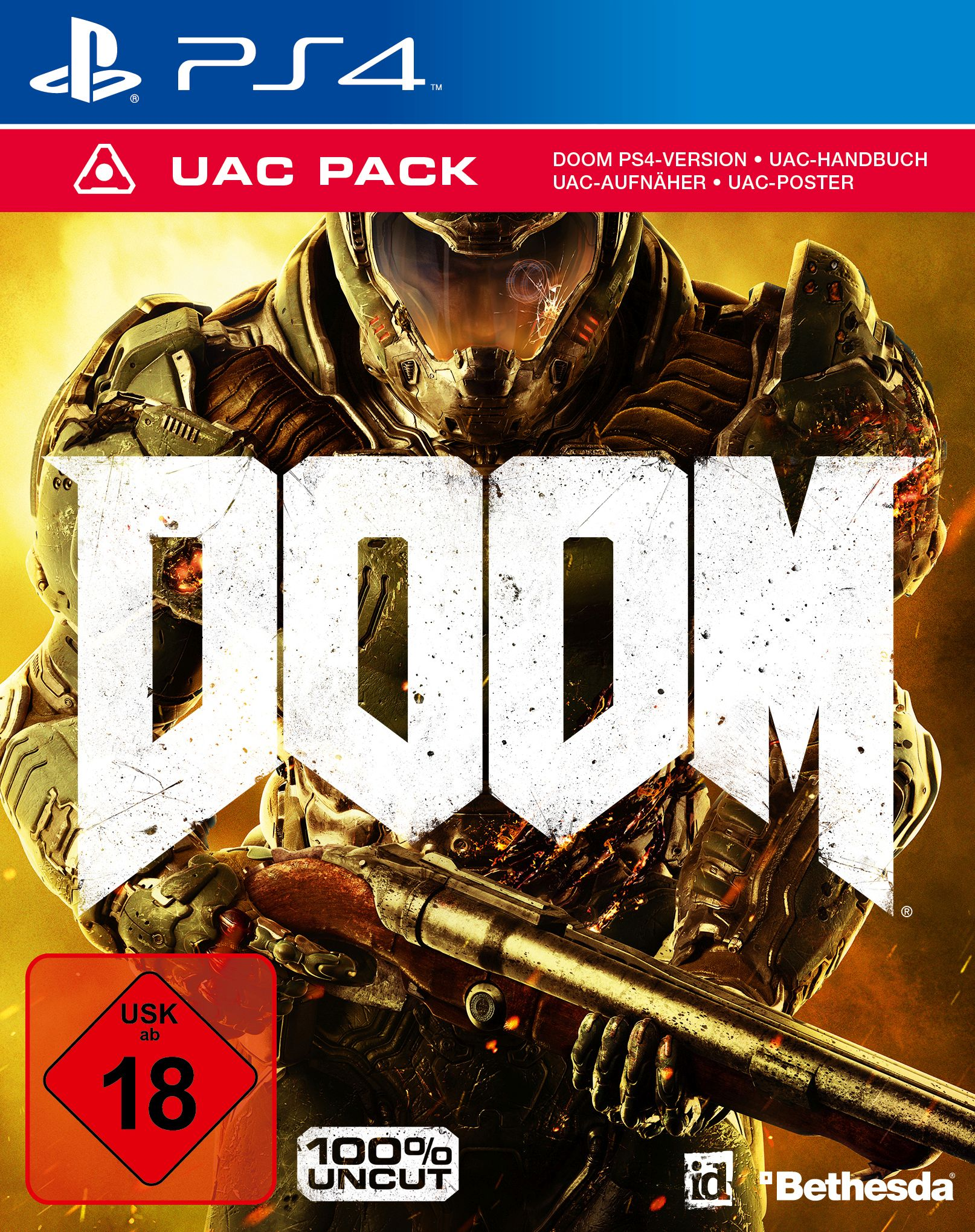DOOM - 100% Uncut (Special Edition) - [PlayStation 4]