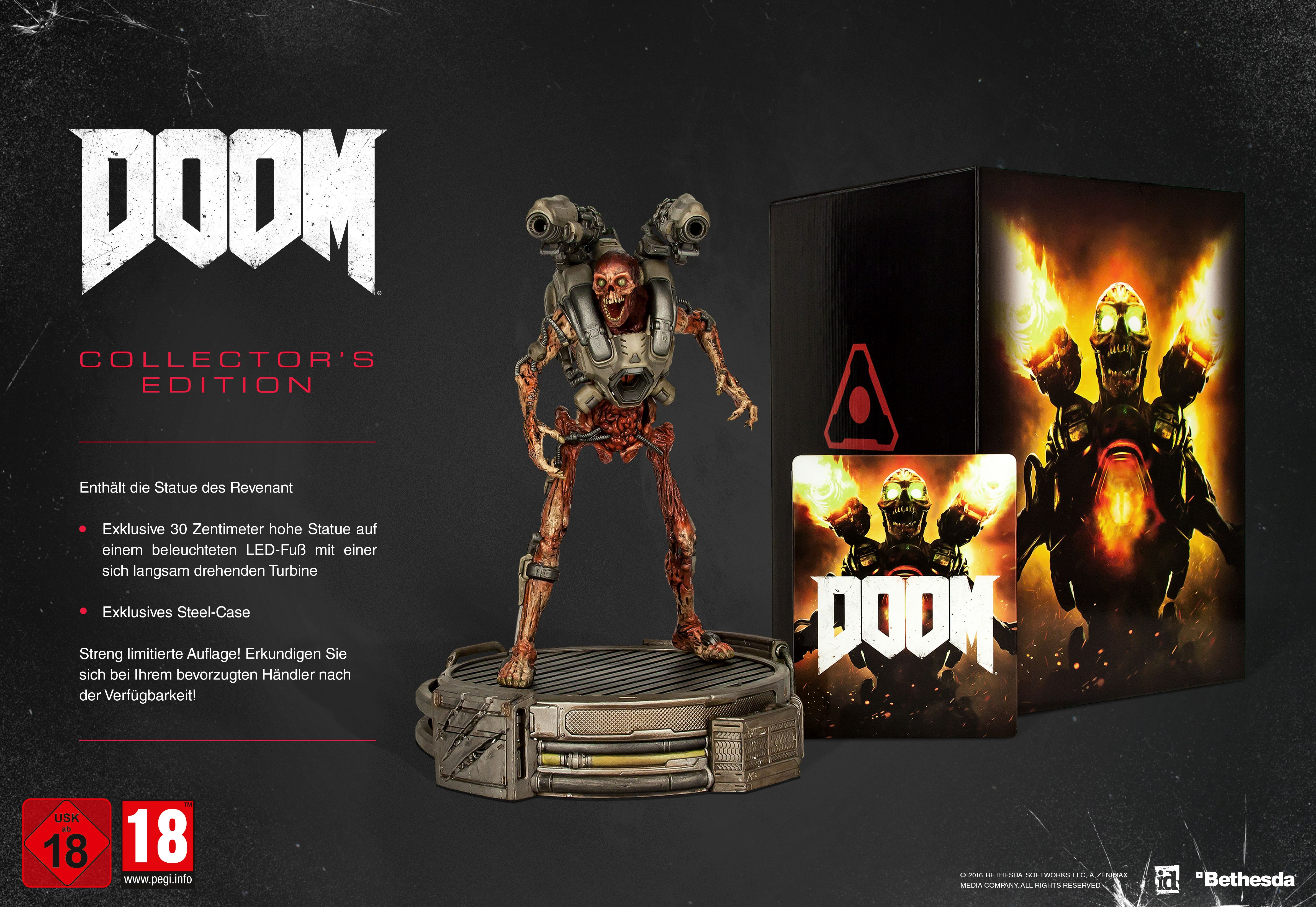 DOOM - 100% Uncut (Collector's Edition) - [PlayStation 4]