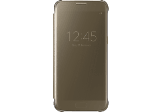 SAMSUNG Clear View Cover EF-ZG930 pour Galaxy S7, or - Sacoche pour smartphone (Convient pour le modèle: Samsung Galaxy S7)