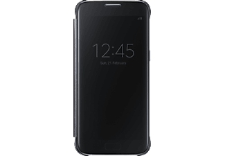 SAMSUNG SGS7 CLEAR VIEW CASE BLACK - Smartphonetasche (Passend für Modell: Samsung Galaxy S7)