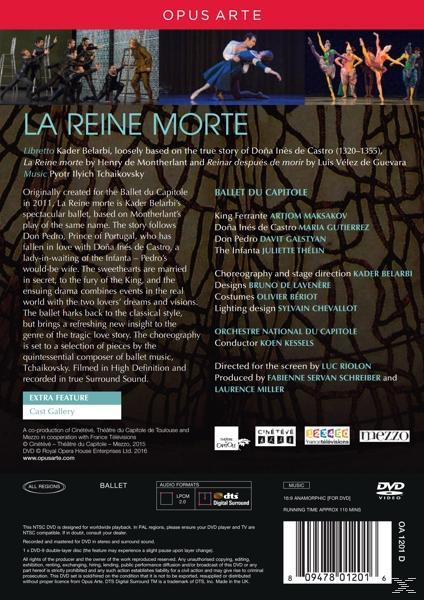 Toulouse, Orchestre (DVD) (Toulouse Capitole Capitole VARIOUS, - National 2015) Reine Ballet - du Morte La de du