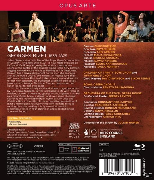 Rice/Hymel/Argiris - Carmen  - (Blu-ray)