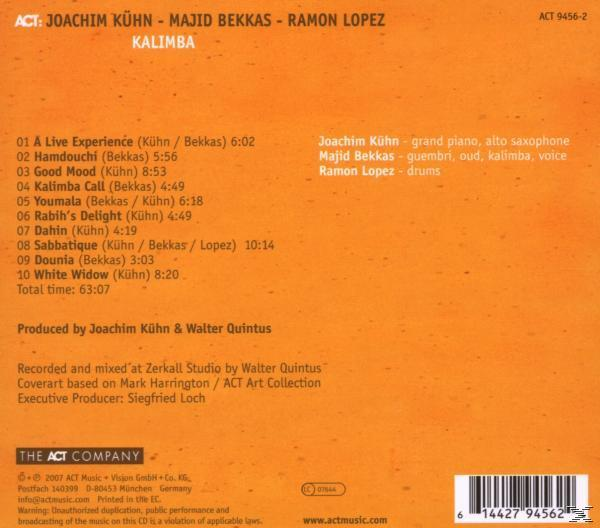 Kuehn Joachim - Kalimba  - (CD)
