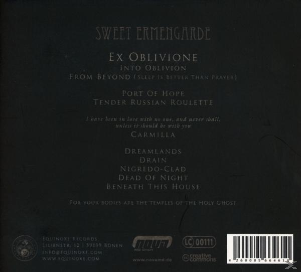 Sweet Ermengarde - Ex Oblivione  - (CD)