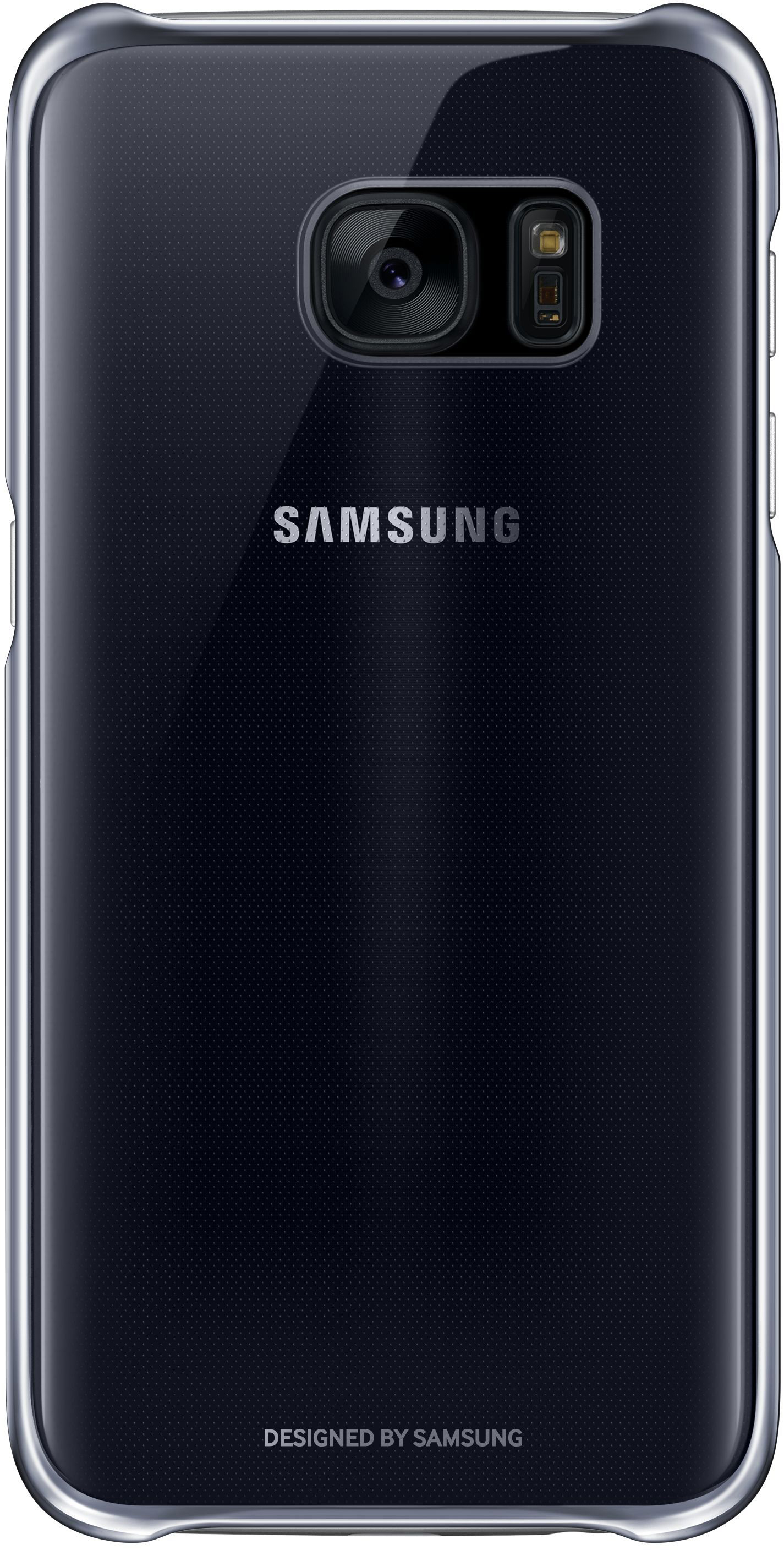 SAMSUNG EF-QG930CBEGWW, Backcover, Samsung, Galaxy S7, Schwarz/Transparent