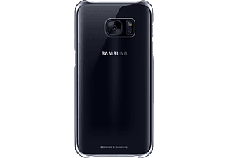 SAMSUNG Clear Cover EF-QG930, pour Galaxy S7, noir - Sacoche pour smartphone (Convient pour le modèle: Samsung Galaxy S7)