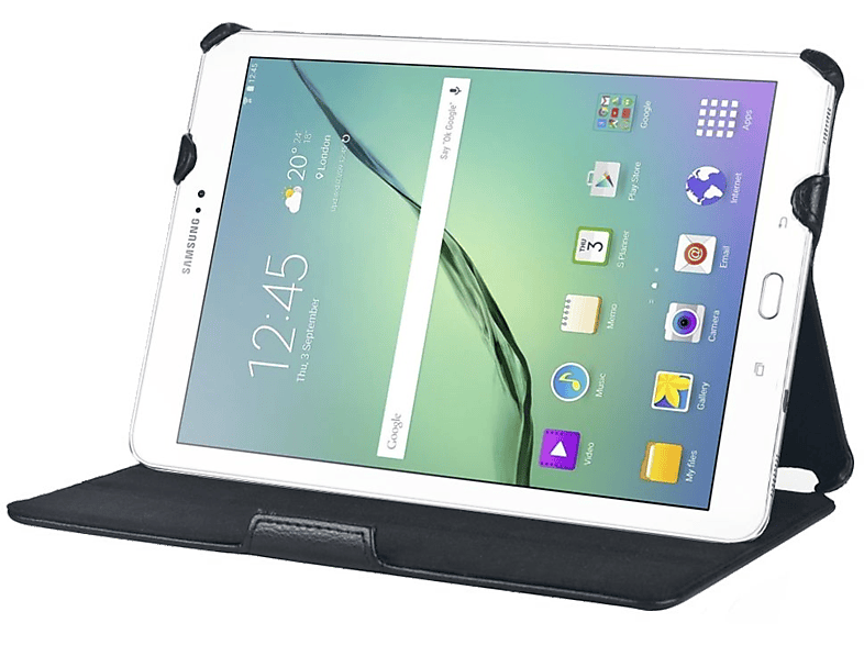 GECKO SilmFit bookcover Galaxy Tab S2 9.7'' Zwart (V11T42C1)