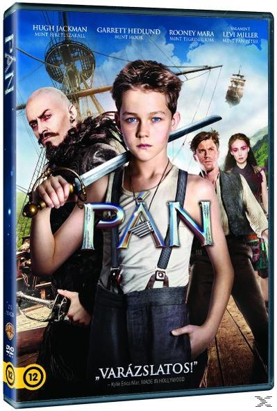 A 'Pán' című film DVD-borítója. Színészekkel és címmel.