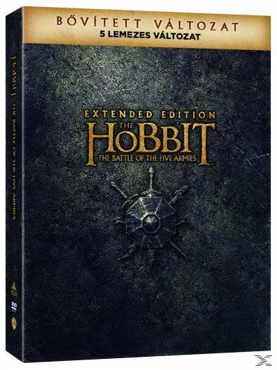 A Hobbit - bővített változat - Az öt sereg csatája (DVD)