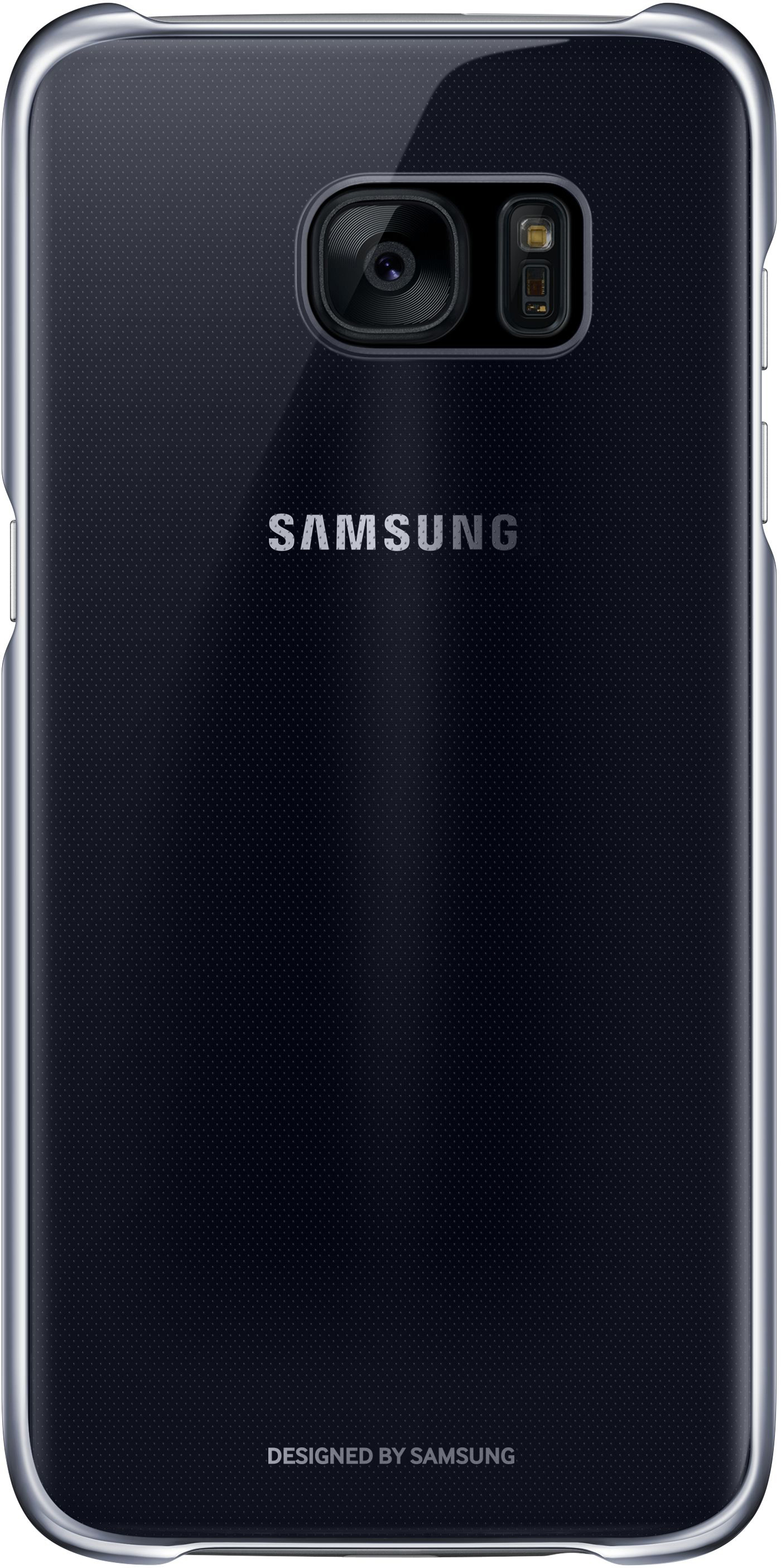 SAMSUNG EF-QG935CBEGWW, Backcover, Samsung, Galaxy S7 Edge, Schwarz/Transparent