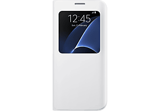 SAMSUNG S View Cover S7 Edge, bianco - Custodia per smartphone (Adatto per modello: Samsung Galaxy S7 Edge)