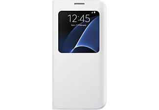 SAMSUNG S View Cover S7 Edge, blanc - Sacoche pour smartphone (Convient pour le modèle: Samsung Galaxy S7 Edge)