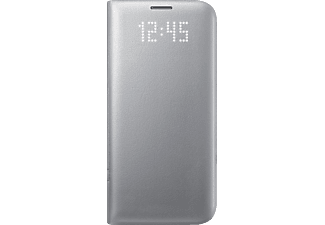 SAMSUNG LED View Cover EF-NG935, per Galaxy S7 edge, argento - Custodia per smartphone (Adatto per modello: Samsung Galaxy S7 Edge)