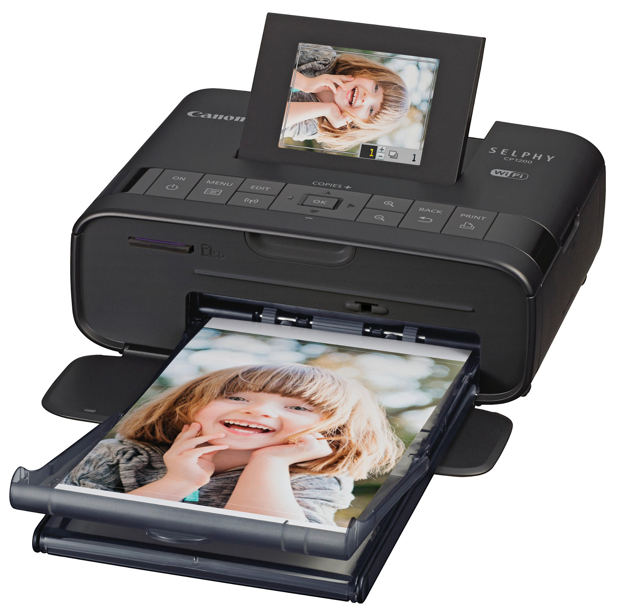 CANON SELPHY CP 1200 inkl. 54 Blatt Papier Fotodrucker Thermosublimationsdruck