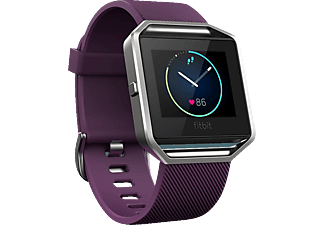 FITBIT fitbit bracciale classico, L, plum - Cinturino di ricambio (Prugna)