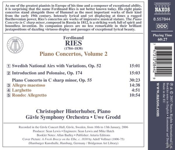 CD-Cover mit Text, der Songs und Credits auf braunem Hintergrund auflistet.