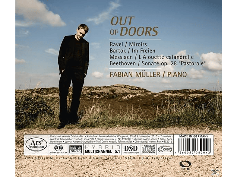 Thumbnail - Fabian Mueller - Out Of Doors-Klavierwerke (SACD Hybrid)