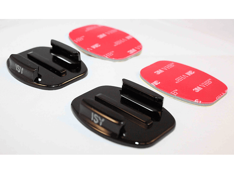 HSU Helmhouder voor GoPro, clip-accessoires met 3M-sticker voor Hero 12/11/10/9/8/7/6/5/4/3 actiecamera's