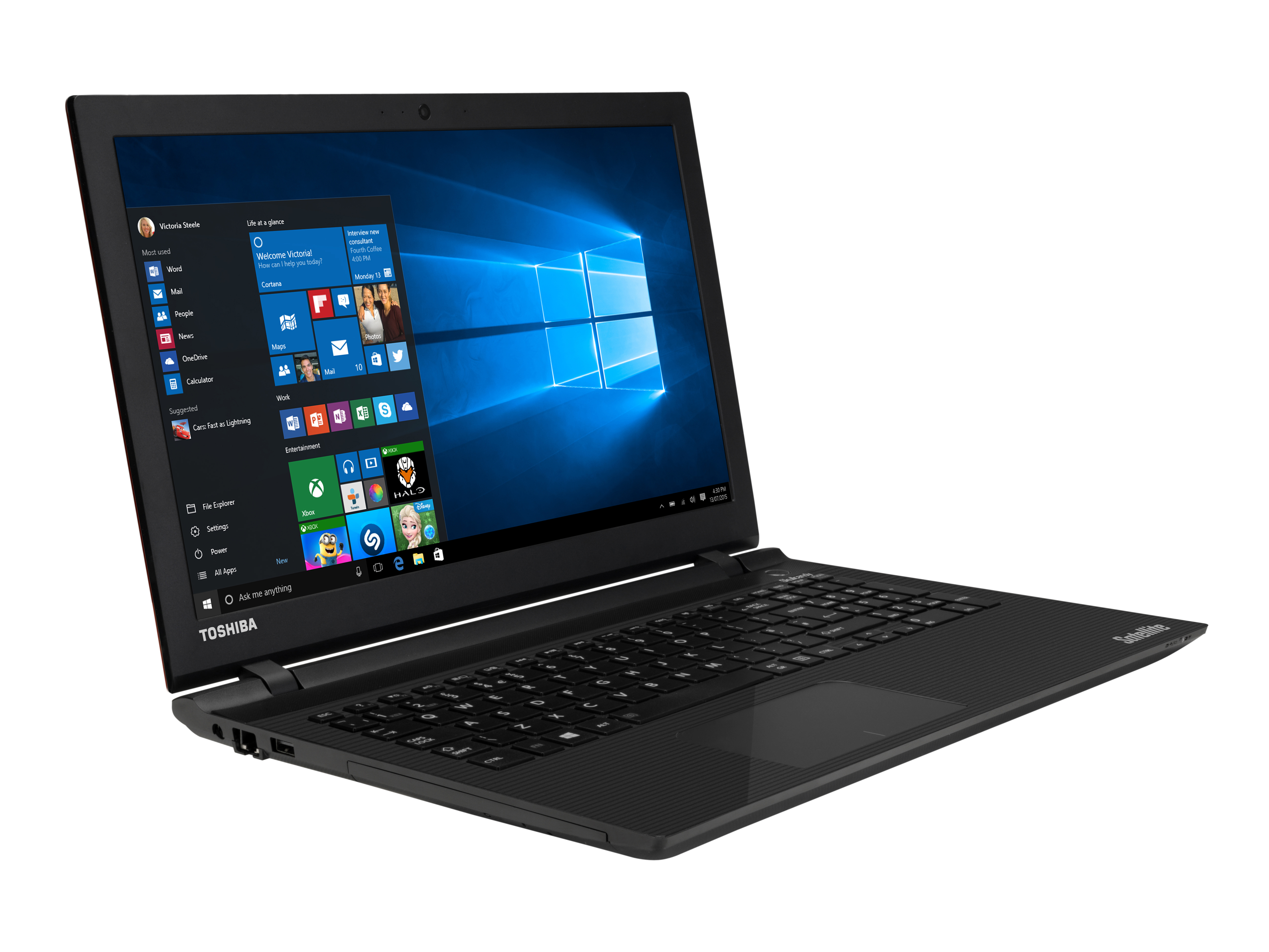 TOSHIBA Satellite L50-C-26R - 15,6 Zoll - Intel® Core™ i5 i5-6200U - 6 GB - 1 TB - Windows 10 Home (64 Bit)