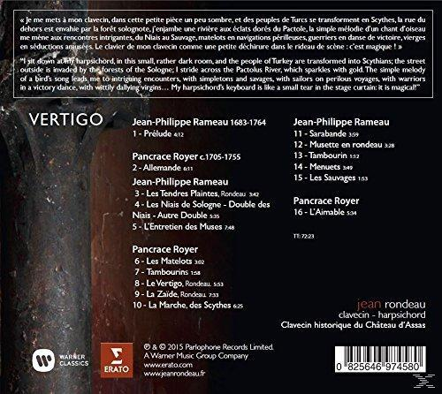 Jean Rondeau - Vertigo (Digipak) (CD)
