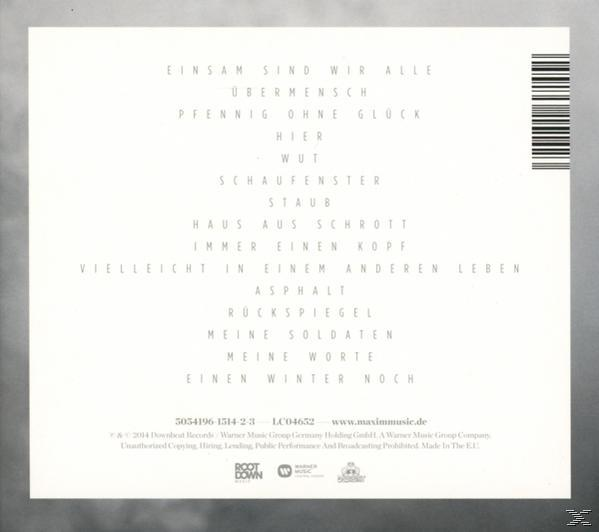 Maxim - Staub (Live)  - (CD)