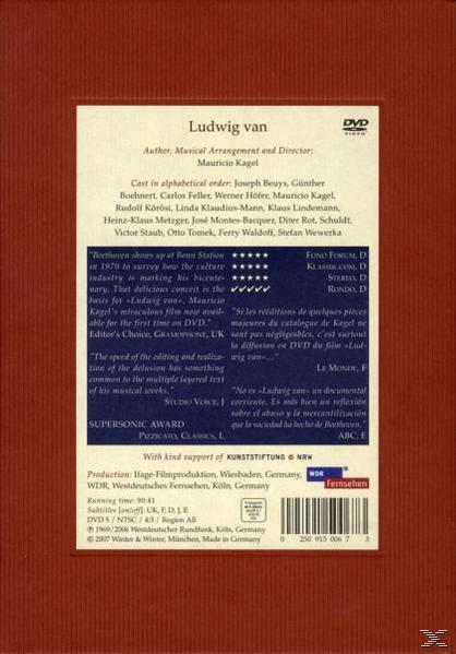 Mauricio Kagel - Kagel, Mauricio:Ludwig Van  - (DVD)
