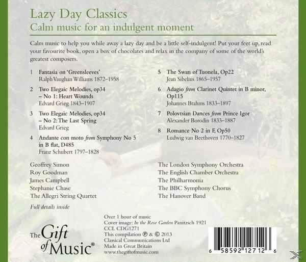 Simon/Goodman/Hanover Band/LSO/Engl.Chamber Orch. - Lazy Day Classics  - (CD)