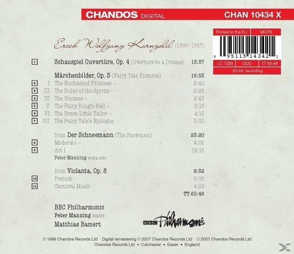 Bbc Philharmonic, Bamert/BBCP - Der Schneemann/Märchenbilder  - (CD)