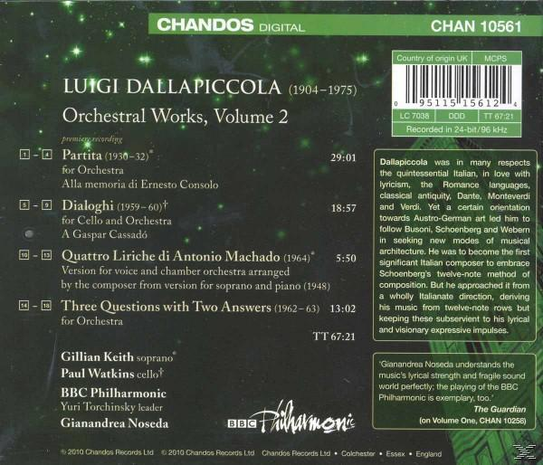 Paul Watkins, Bbc Philharmonic Orchestra, Gillian Keith - Orchesterwerke Vol.2  - (CD)