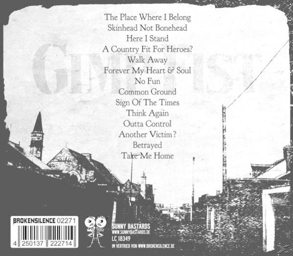Gimp Fist - The Place Where I Belong  - (CD)