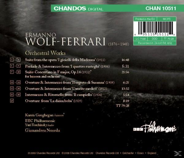 Karen Geoghegan, Bbc Philharmonic Orchestra - Orchesterwerke  - (CD)