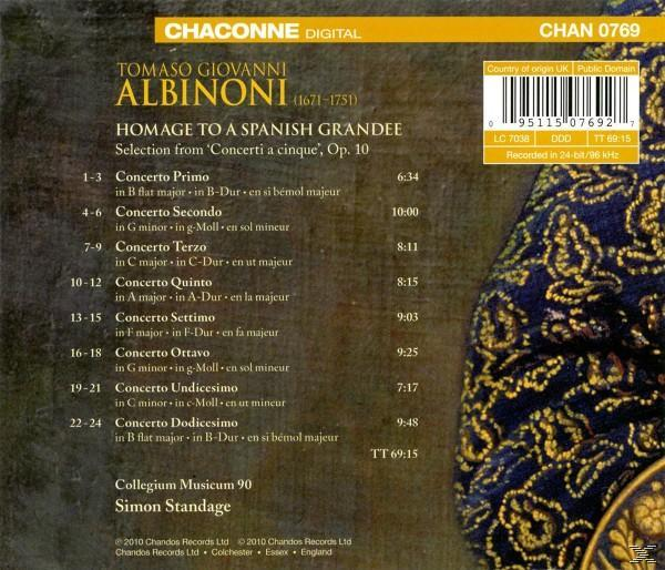 Collegium Musicum 90 - Concerti op.10  - (CD)
