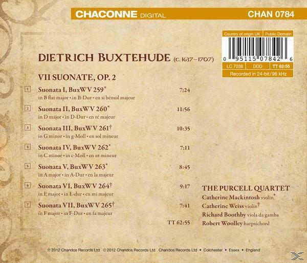 The Purcell Quartet - Triosonaten,op.2  - (CD)